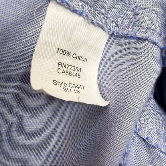 Madewell Light Blue Short Sleeve Mini Dress - Picture 6 of 9